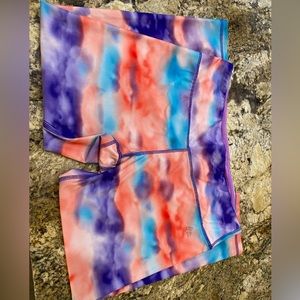 Ladies/Women/ RBX Active cropped Capri Yoga athletic pants XL - Tie Dye